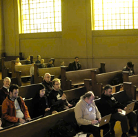 The Internet Archive during Personal Digital Archiving 2011 Conference. Credit: Rich Gibson