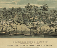 Old image of Sacramento