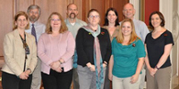 Library staff from NDIIPP and the Preservation Directorate. Credit: Bill LeFurgy 